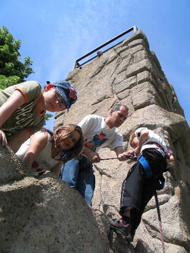 Kletterkurs im Juni 2006